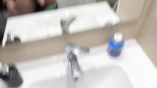 Playing with My Ass Ends in Cum in the Shower