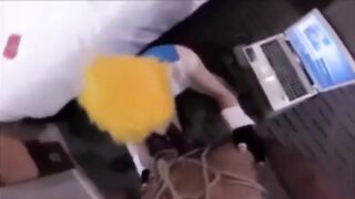 Sissy Beach Interracial Anal