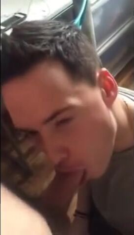 Twink Swallows Big Cock, Amateur Blowjob Video