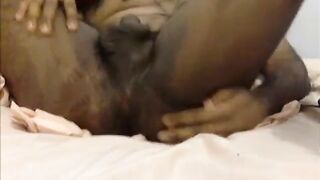 Hairy Indian Daddy Plays with His Uncut Cock