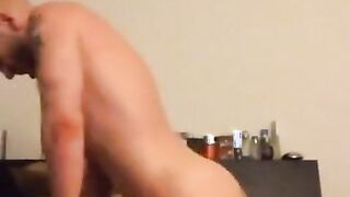 Amateur Bareback Daddy Gets Bred Hard