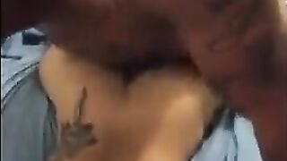 Amateur Bareback Interracial with an Age Gap