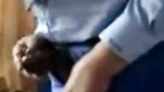 Mature Congolese Minister Daddy Barebacks His Assistant