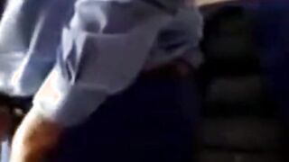 Mature Congolese Minister Daddy Barebacks His Assistant