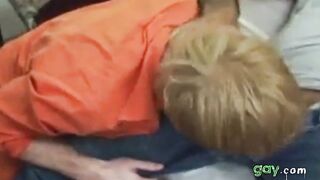 Redhead Gay Blows Straight Silver Fox in NYC