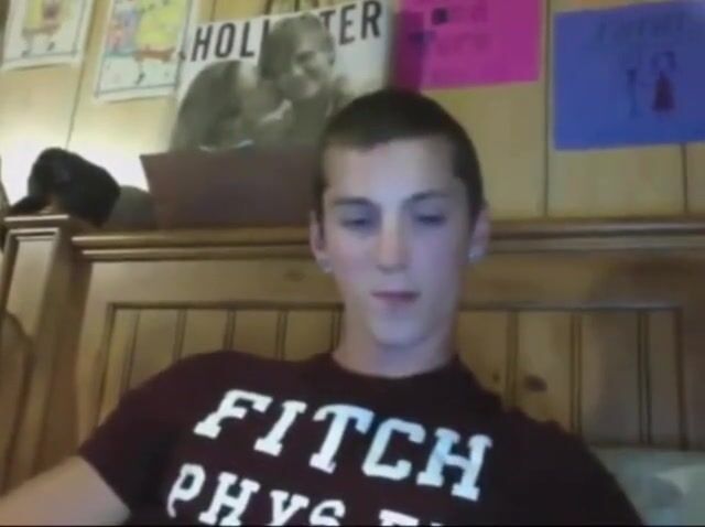Twink's Webcam Masturbation Session
