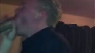 Big Cock Amateur Takes a Deep Throat Challenge