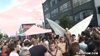 Folsom Public Gay Slut Humiliation