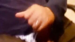 Daddy's Thick Cock - Amateur Bear Handjob