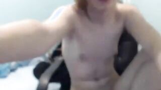 Crossdressing Cutie Cleans Up