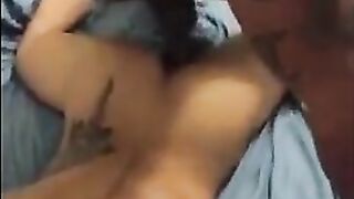 Amateur Bareback Interracial with an Age Gap