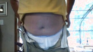 Grandpa Stroking on Webcam