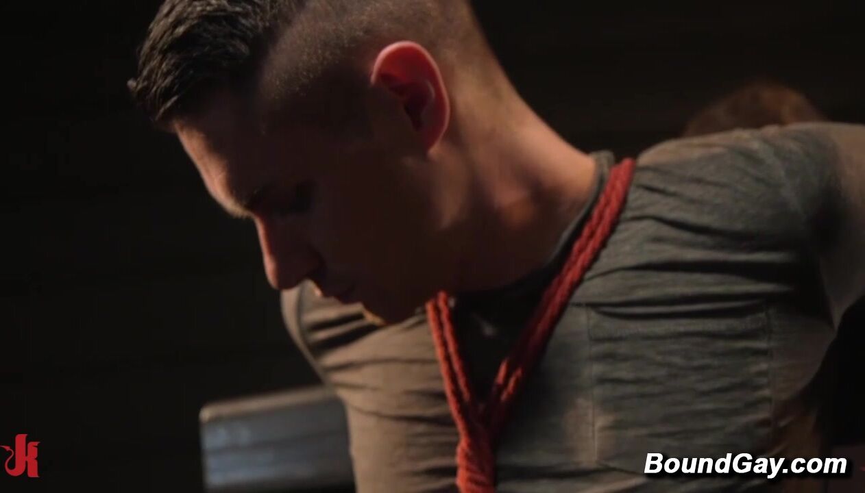 Bound Zak Bishop Gets Fisted Hard