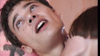 Czech Twink Boys Kissing, Blowjob and Bareback