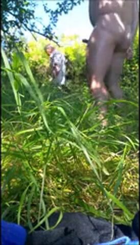 Naked Outdoor Cruising and Flashing