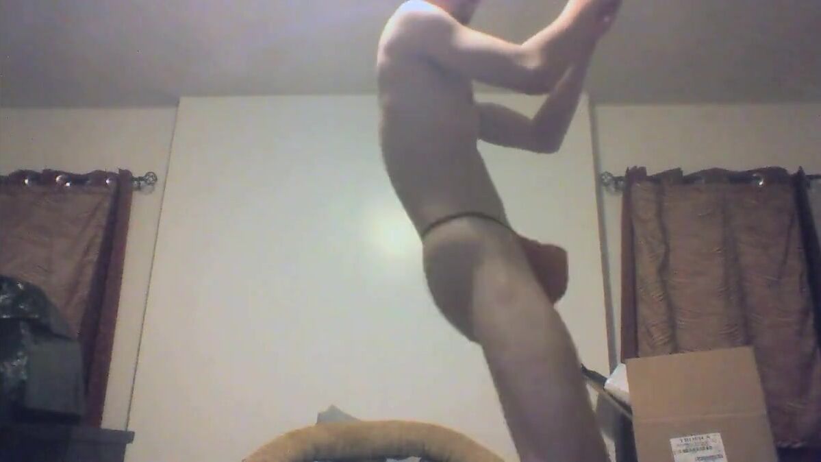 Skinny Asian Twink's Birthday Striptease