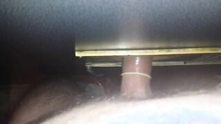 Glory Hole Masturbation Handjob