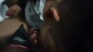 Sucking Stranger's Dick in a Public Bathroom Stall