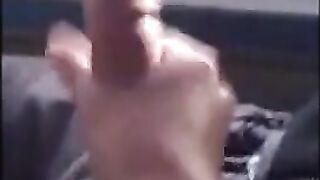 Big Dick Blowjob in a Bus