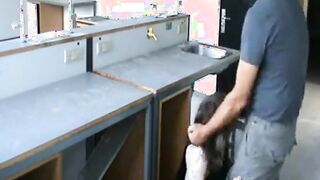 Crossdresser Gets Rough Amateur Fuck