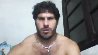 Big-Cock Daddy Strokes His Huge Meat