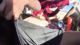 Twink Handjob in the Car