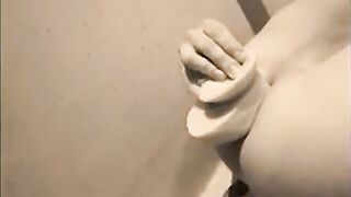 Twink Takes a Big Dildo Balls Deep