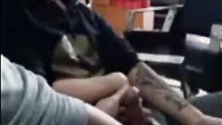 Vietnamese Twinks' Webcam Handjob