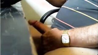 Amateur Daddies Masturbating