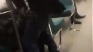 Older Man Gives Asian Twink a Blowjob Outdoors