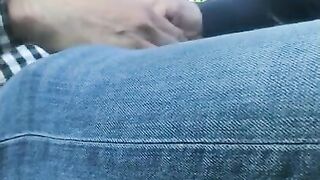 Daddy Sucks Big Cock Outdoors