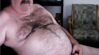 Grandpa Cums: Amateur Daddy Masturbates on Cam