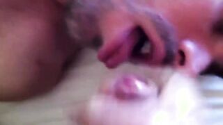 Bukkake Amateur Takes a Facial