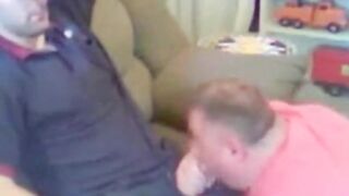 Big Cock Amateur Gets Blowjob