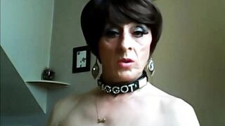 SISSY EVE'S ADULT TOY SHOW - amateur crossdresser webcam fun