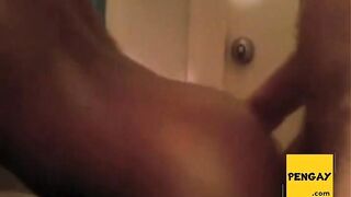Black Slave Takes White Dick Bareback