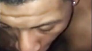 Black Guy Services Two Big Black Cocks