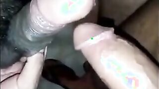 Big Daddies' Cock Handjob