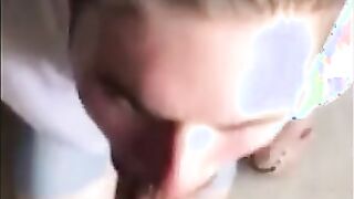 Sucking a Thick Cock - Amateur Hunk Blowjob