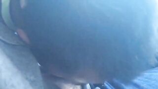 Twink Sucks Big Cock in a Car