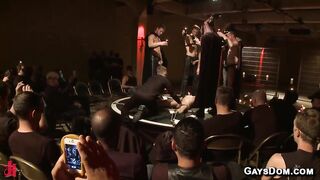 Muscle Stud Public Gangbang Party