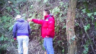 Amateur Asian Dads Outdoor Fun