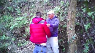 Amateur Asian Dads Outdoor Fun