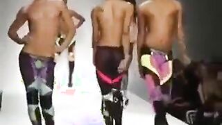 Black Crossdresser in Fierce Runway Show