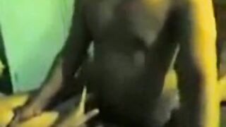 Indonesian Bareback: Smoking Top Fucks Younger Bottom