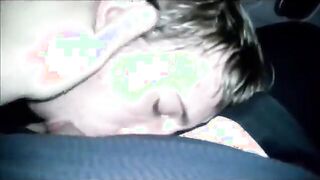 Big-Cock Amateur Twink Sucks at Truck Stop