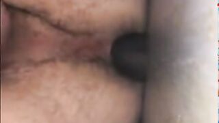 Black Bareback Fuck at the Cabin Glory Hole