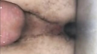 Black Bareback Fuck at the Cabin Glory Hole
