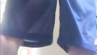 Amateur Guy Masturbates in Pants