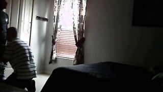 Latin Handyman Sucks Amateur Dick